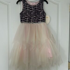 NWT AMERICAN PRINCESS Girls Lace Dress Size 10